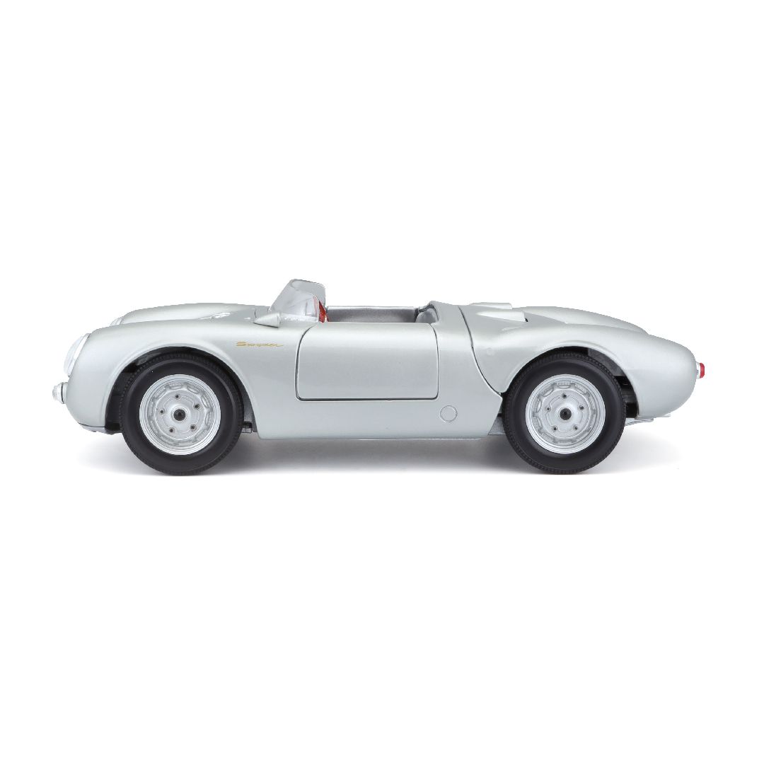 Maisto 1/18 SE 1956 Porsche 550A Spyder (Silver) – image 16