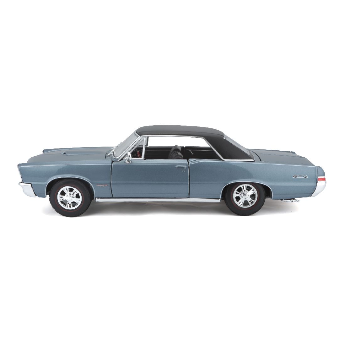 Maisto 1/18 SE 1965 Pontiac GTO (Hurst Edition) (Metallic Blue) – image 2