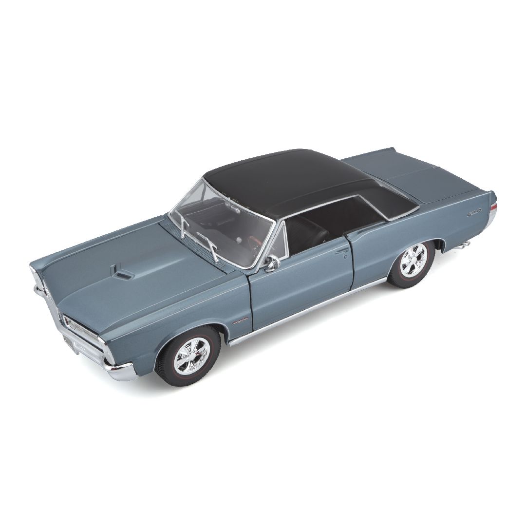 Maisto 1/18 SE 1965 Pontiac GTO (Hurst Edition) (Metallic Blue) – image 7