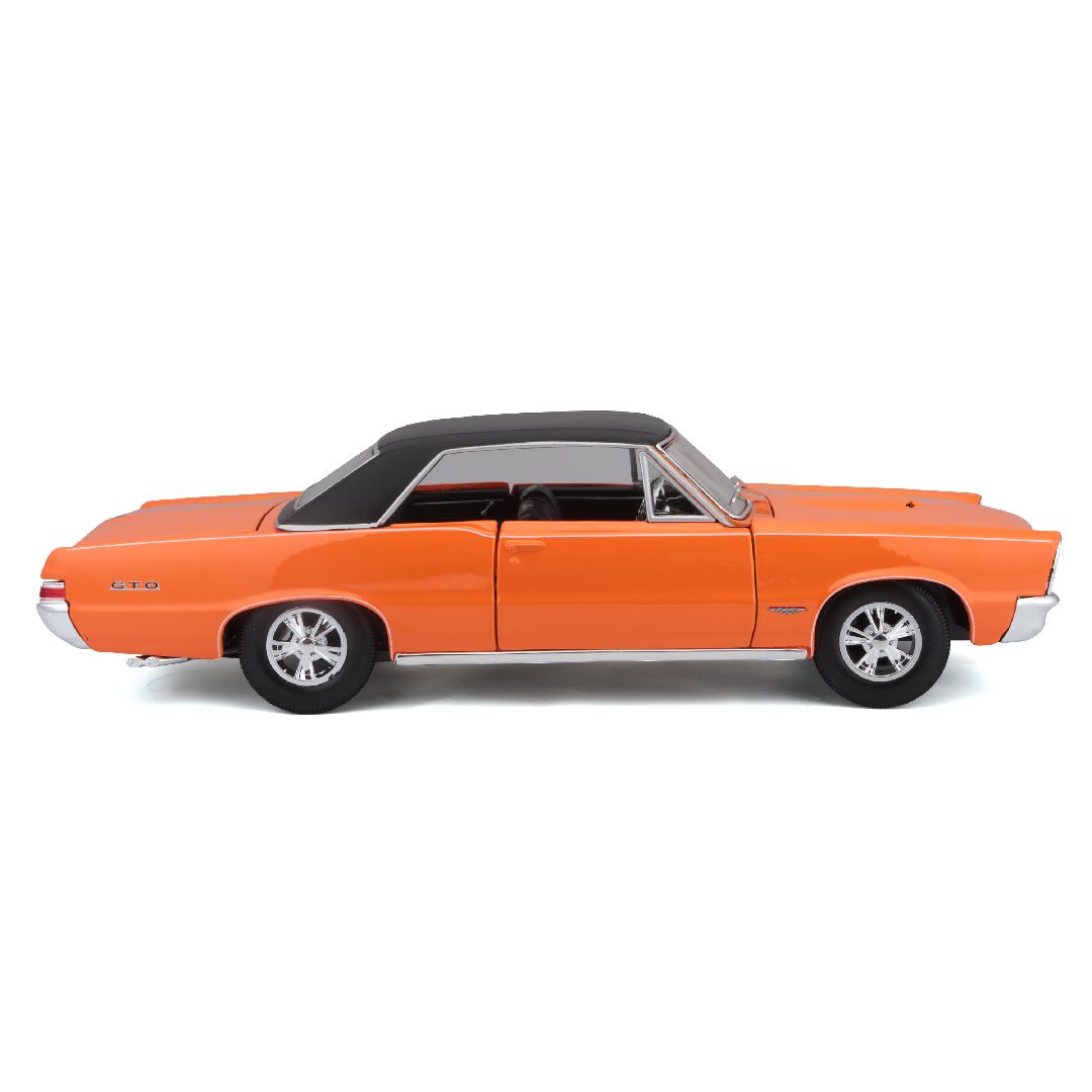 Maisto 1/18 SE 1965 Pontiac GTO (Hurst Edition) - Orange – image 3