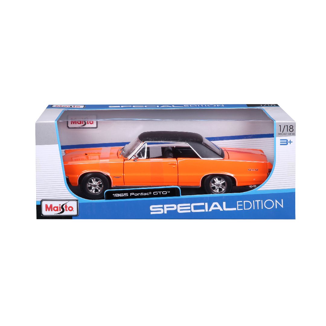 Maisto 1/18 SE 1965 Pontiac GTO (Hurst Edition) - Orange – image 12