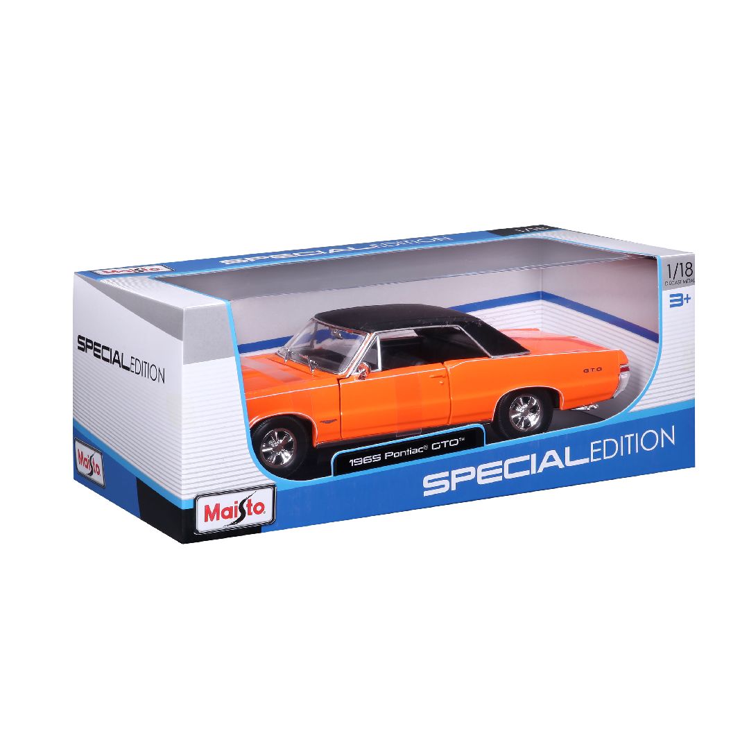 Maisto 1/18 SE 1965 Pontiac GTO (Hurst Edition) - Orange – image 13