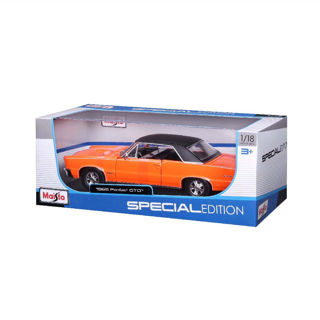 Maisto 1/18 SE 1965 Pontiac GTO (Hurst Edition) - Orange – image 14