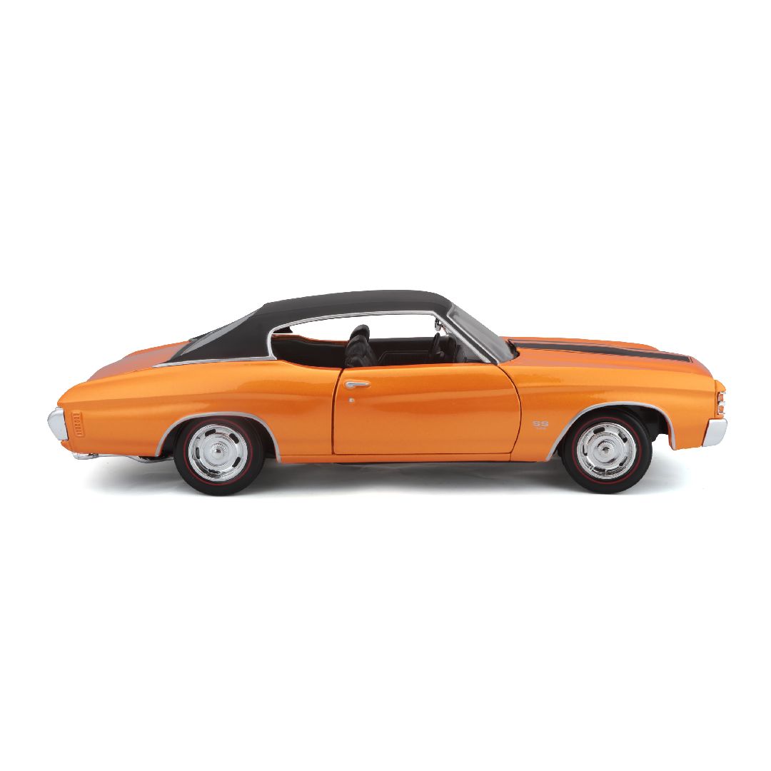 Maisto 1/18 SE 1971 Chevrolet Chevelle SS 454 Cpe (Orange) – image 16