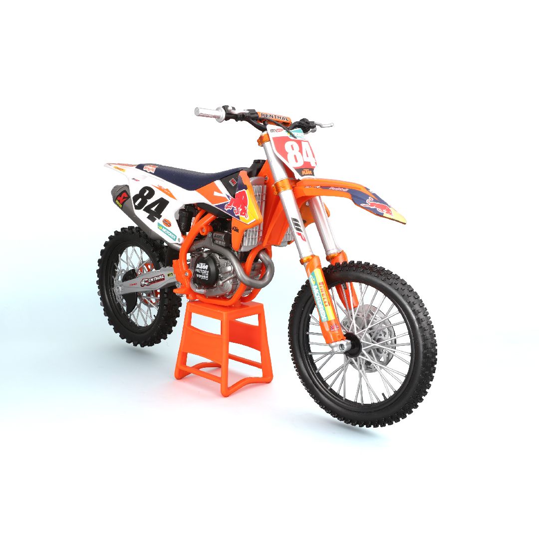 Maisto 1/6 Red Bull KTM Superbike SX 450 (2018)  - #84 Herlings – image 3