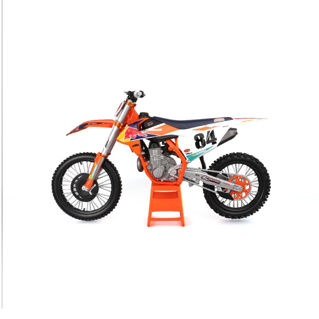 Maisto 1/6 Red Bull KTM Superbike SX 450 (2018)  - #84 Herlings – image 4