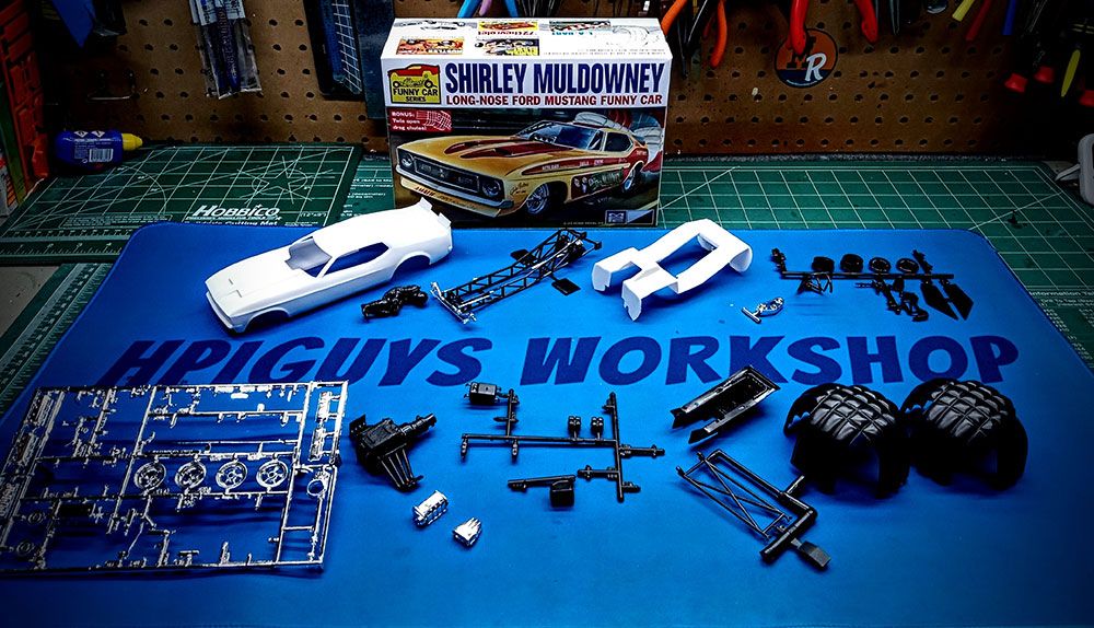 MPC 1/25 Shirley Muldowney Long Nose Ford Mustang FC – image 9