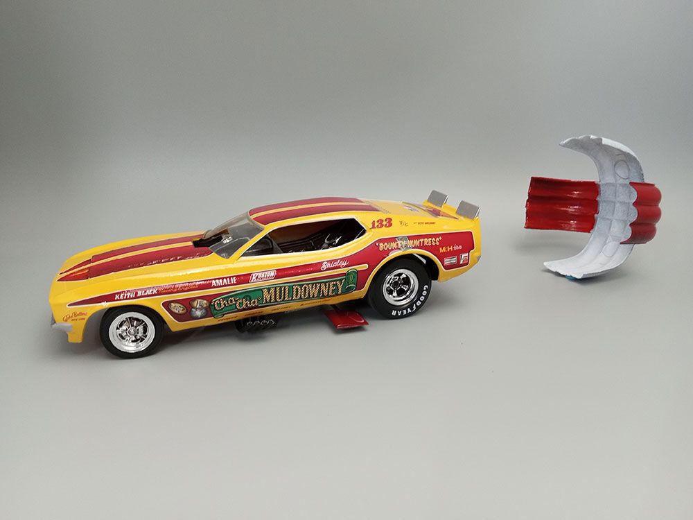 MPC 1/25 Shirley Muldowney Long Nose Ford Mustang FC – image 8