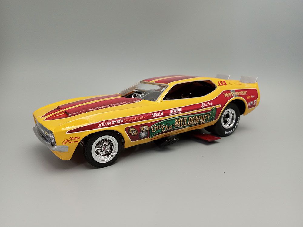 MPC 1/25 Shirley Muldowney Long Nose Ford Mustang FC – image 6