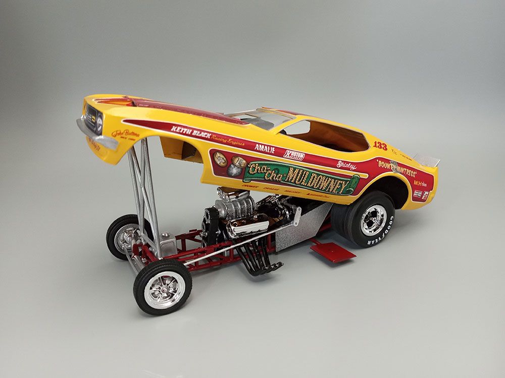 MPC 1/25 Shirley Muldowney Long Nose Ford Mustang FC – image 15