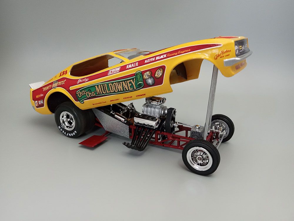 MPC 1/25 Shirley Muldowney Long Nose Ford Mustang FC – image 13