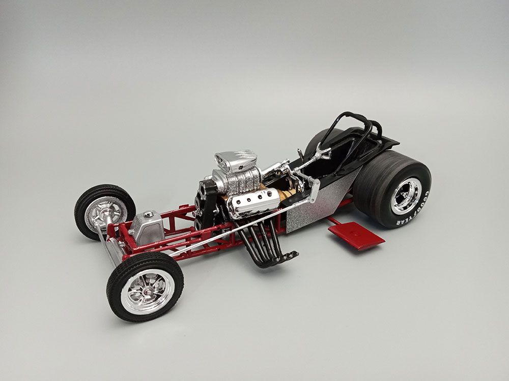 MPC 1/25 Shirley Muldowney Long Nose Ford Mustang FC – image 11