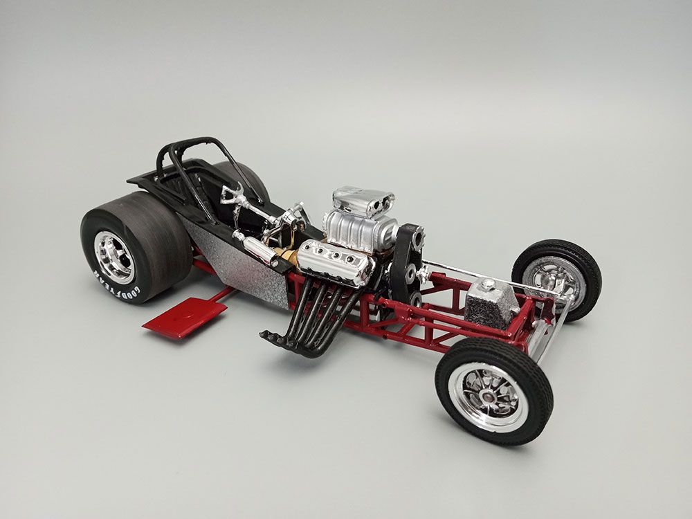 MPC 1/25 Shirley Muldowney Long Nose Ford Mustang FC – image 12