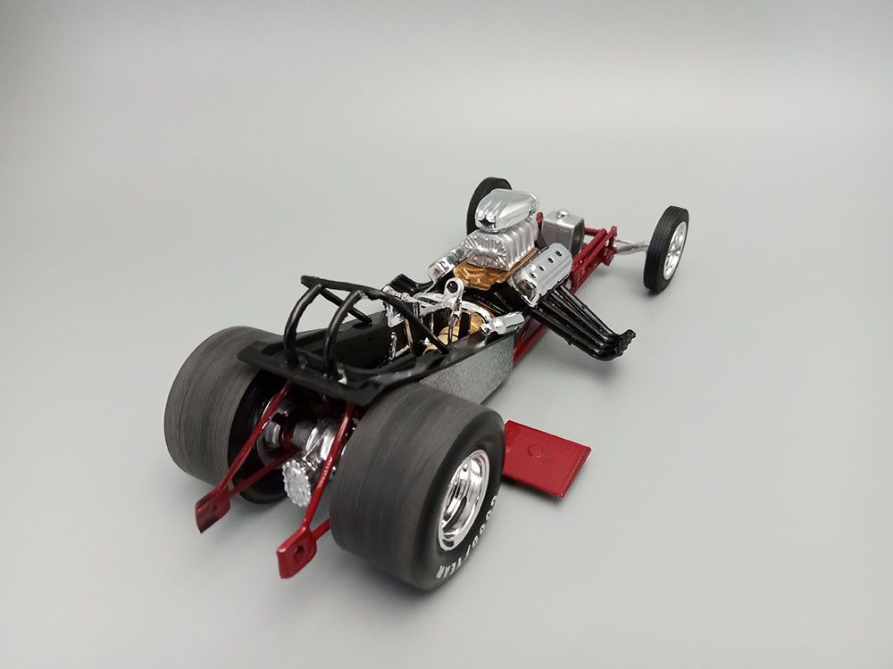 MPC 1/25 Shirley Muldowney Long Nose Ford Mustang FC – image 17