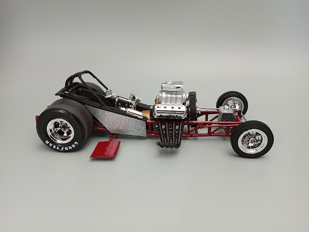 MPC 1/25 Shirley Muldowney Long Nose Ford Mustang FC – image 18