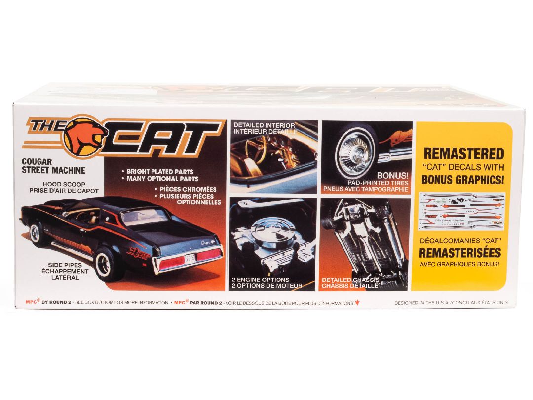 MPC 1973 Mercury Cougar "The Cat" Model Kit – image 2