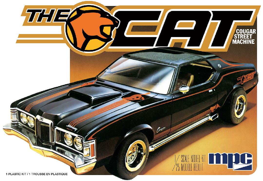 MPC 1973 Mercury Cougar "The Cat" Model Kit – image 5