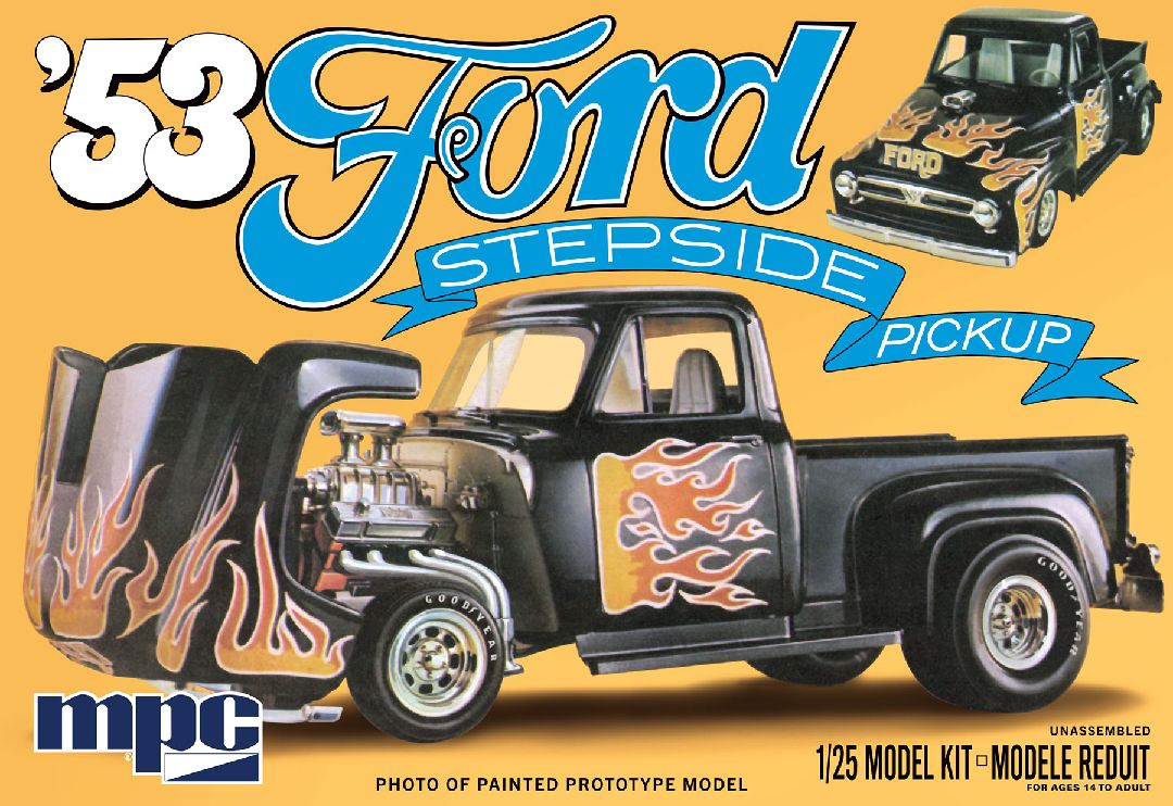 MPC 1/25 1953 Ford Pickup Flip-Nose – image 5