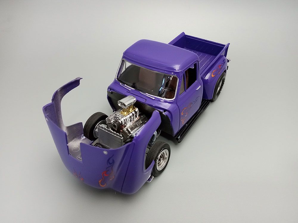MPC 1/25 1953 Ford Pickup Flip-Nose – image 13