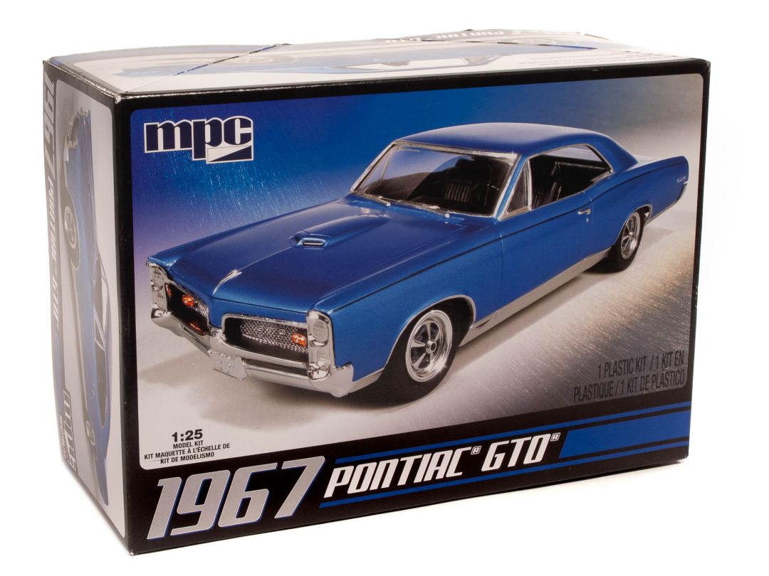 MPC 1967 Pontiac GTO Molded in White 1/25 Model Kit (Level 2) – image 3