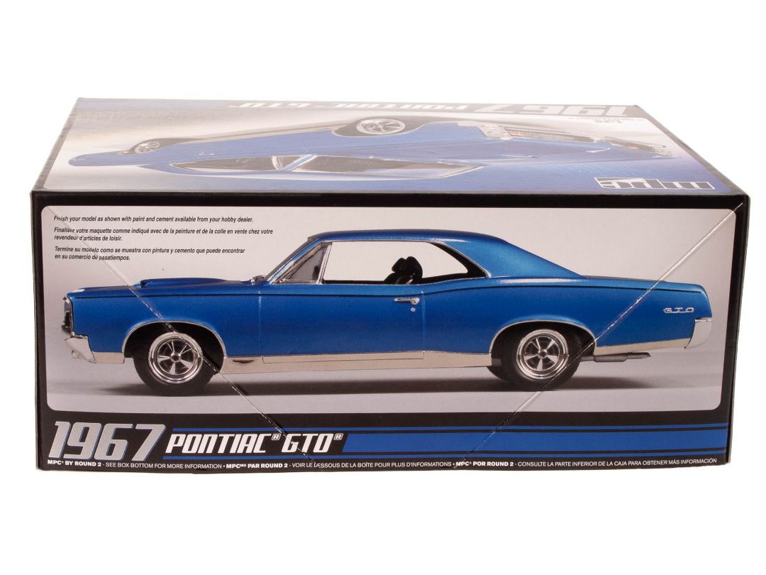 MPC 1967 Pontiac GTO Molded in White 1/25 Model Kit (Level 2) – image 4