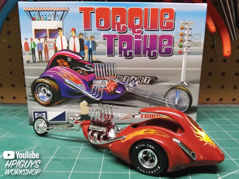 MPC Torque Trike (Trick Trikes Series) 1/25 Model Kit (Level 2) – image 4