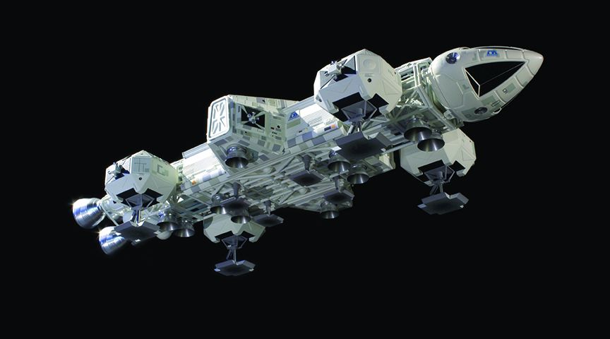 MPC Space:1999 Eagle II w/Lab Pod 1/48 Model Kit (Level 2) thumbnail 4