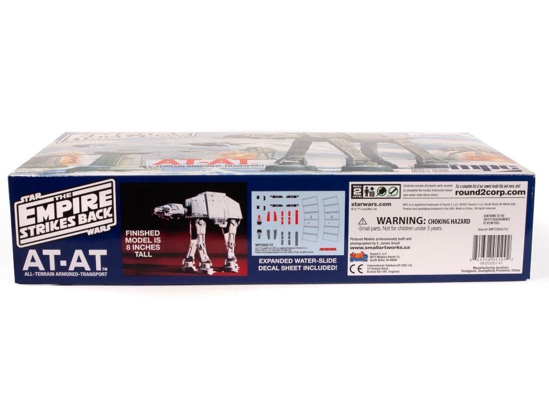 MPC Star Wars: The Empire Strikes Back AT-AT 1/100 Model Kit – image 3