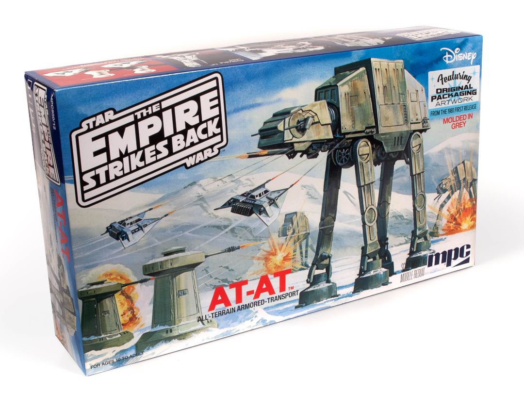 MPC Star Wars: The Empire Strikes Back AT-AT 1/100 Model Kit – image 8