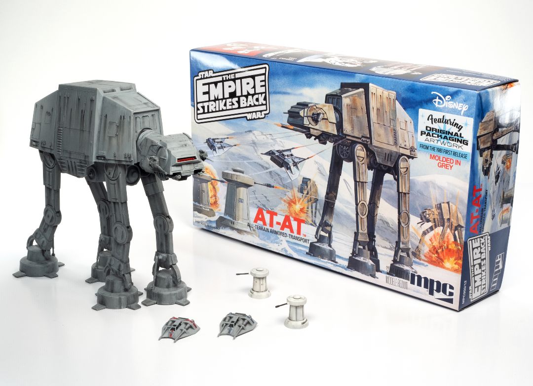 MPC Star Wars: The Empire Strikes Back AT-AT 1/100 Model Kit – image 6
