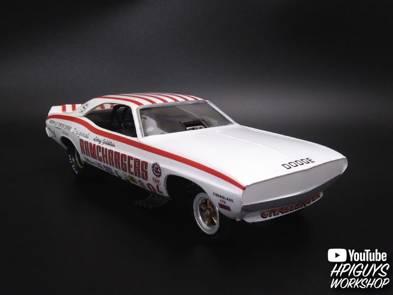 MPC 1/25 Scale Ramchargers Dodge Challenger Funny Car – image 11