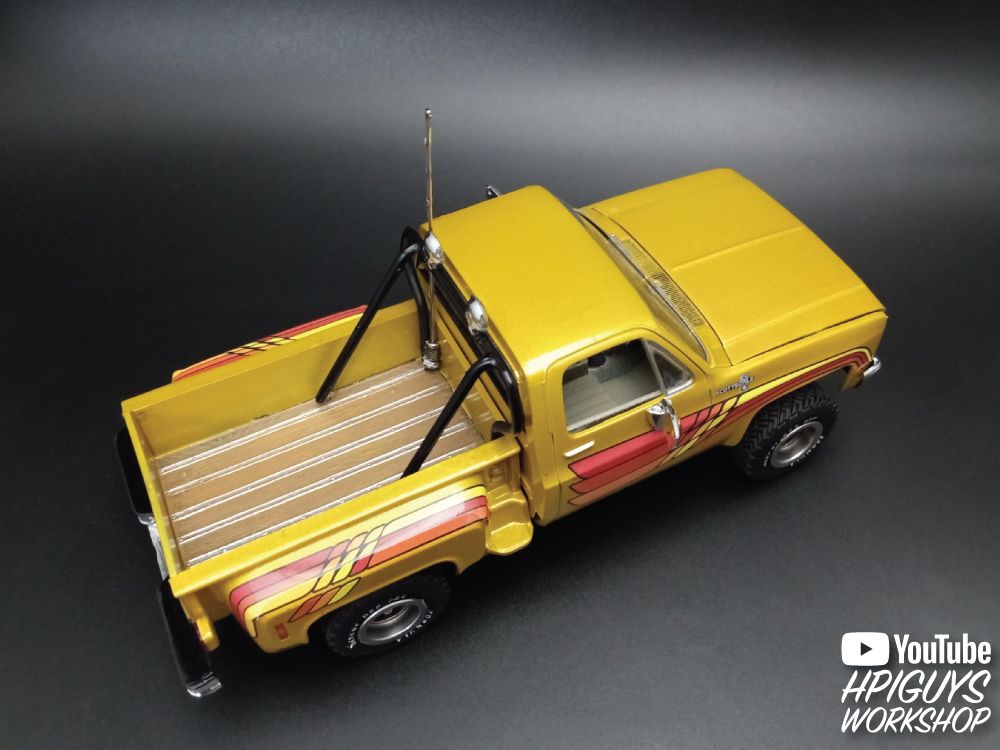 MPC 1/25 1981 Chevy Stepside Pickup Sod Buster Model Kit – image 2