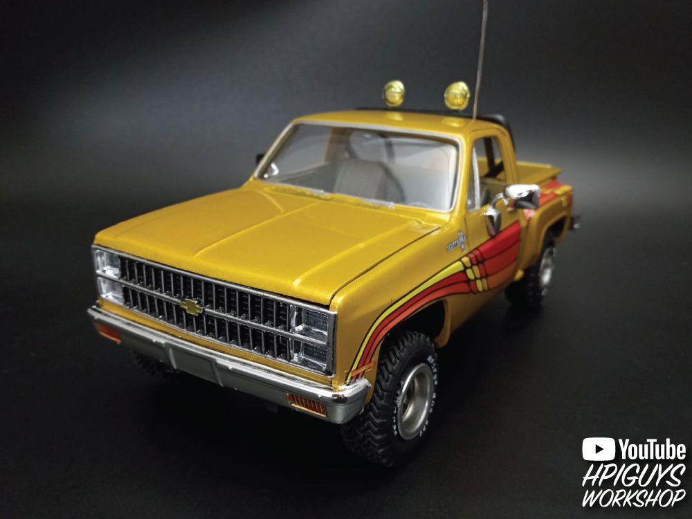 MPC 1/25 1981 Chevy Stepside Pickup Sod Buster Model Kit – image 5