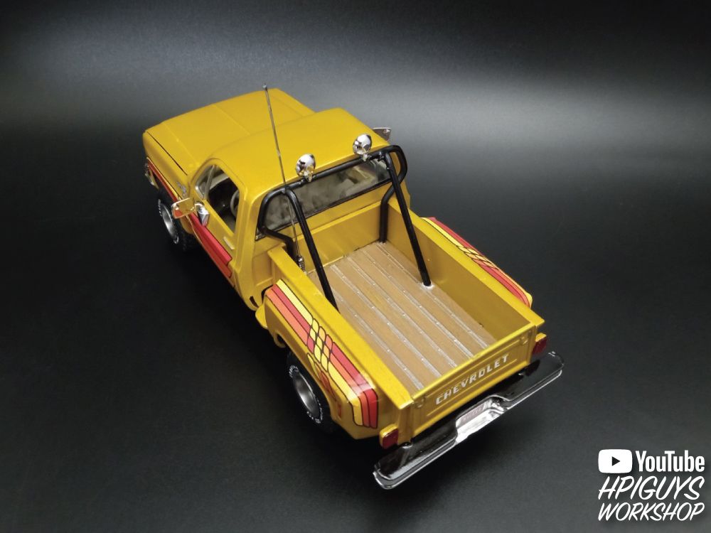 MPC 1/25 1981 Chevy Stepside Pickup Sod Buster Model Kit – image 6
