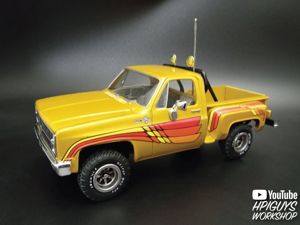 MPC 1/25 1981 Chevy Stepside Pickup Sod Buster Model Kit – image 7