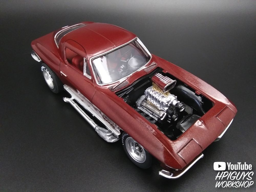 MPC 1/25 Scale 1967 Chevy Corvette Stingray "Streaker Vette" – image 9