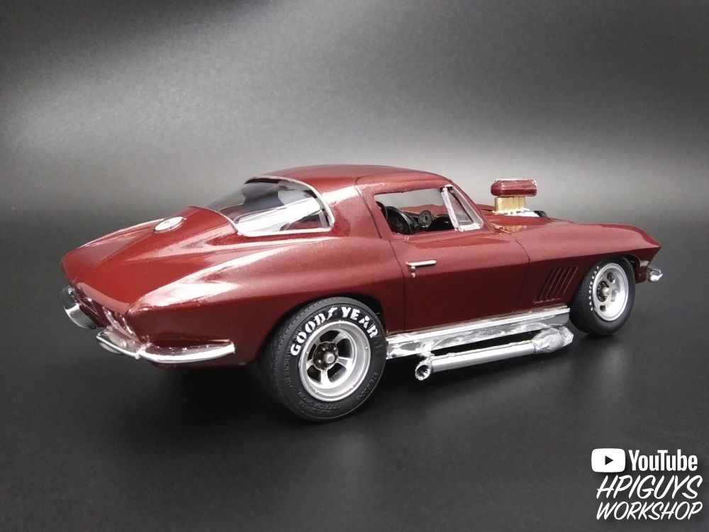 MPC 1/25 Scale 1967 Chevy Corvette Stingray "Streaker Vette" – image 8