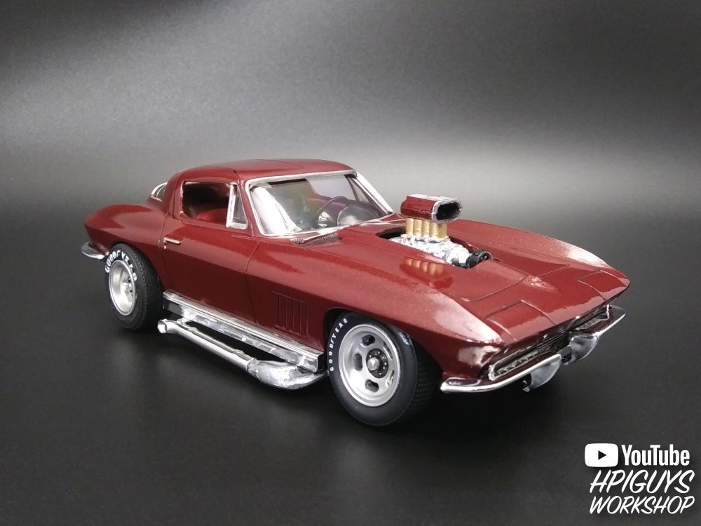 MPC 1/25 Scale 1967 Chevy Corvette Stingray "Streaker Vette" – image 11