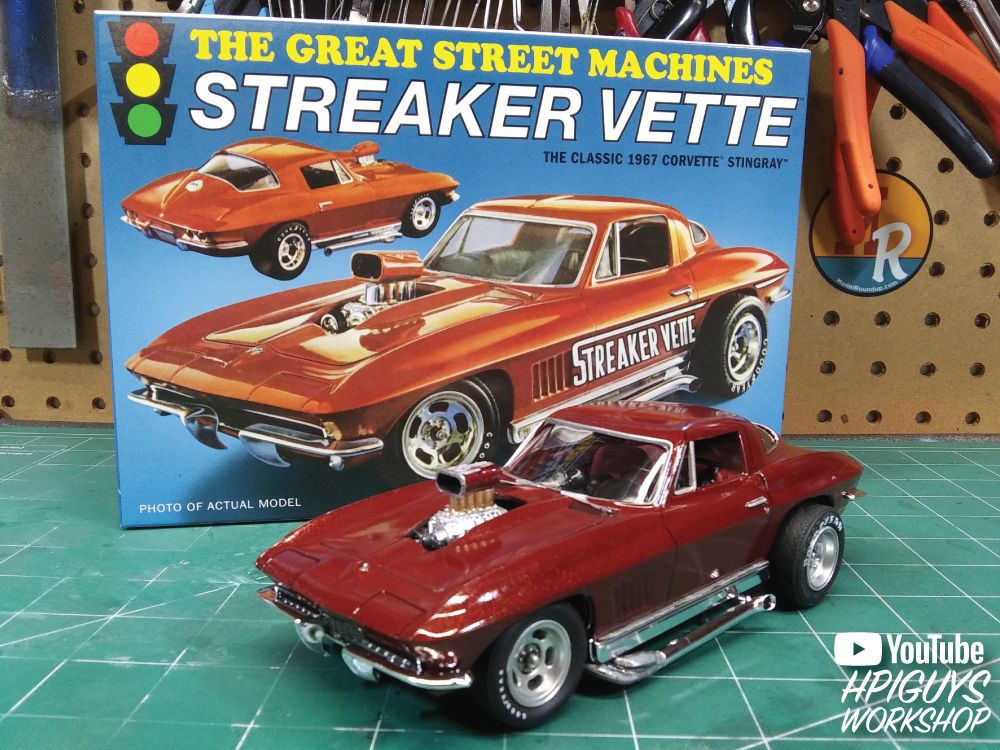 MPC 1/25 Scale 1967 Chevy Corvette Stingray "Streaker Vette" – image 13