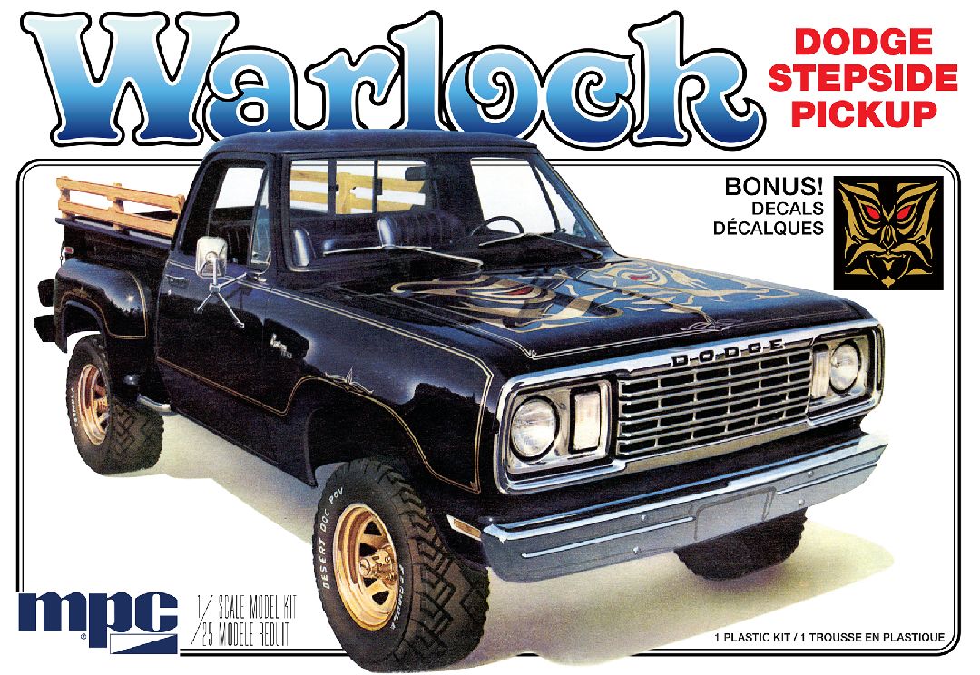 MPC 1/25 1977 Dodge Warlock Pickup 2T thumbnail 1