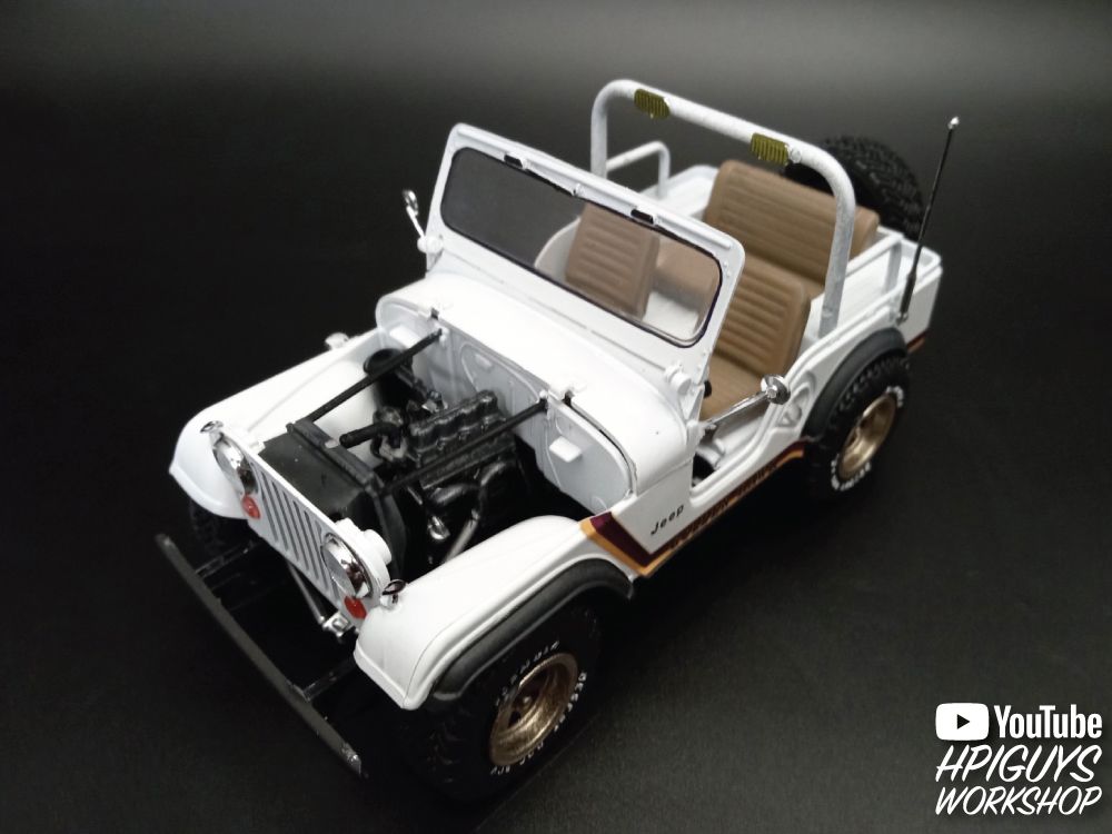 MPC 1/25 1981 Jeep CJ5 Golden Hawk Model Kit (Level 2) thumbnail 5