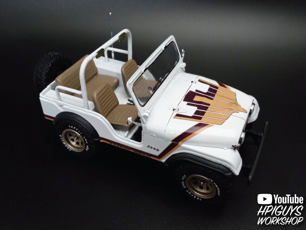 MPC 1/25 1981 Jeep CJ5 Golden Hawk Model Kit (Level 2) thumbnail 2