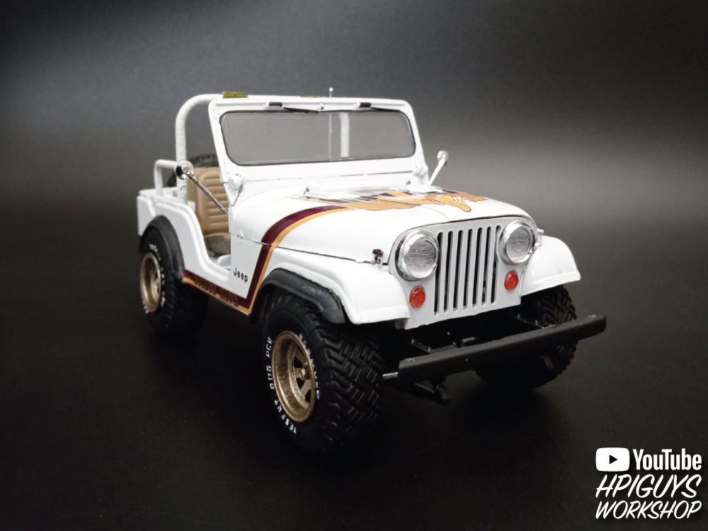 MPC 1/25 1981 Jeep CJ5 Golden Hawk Model Kit (Level 2) thumbnail 7