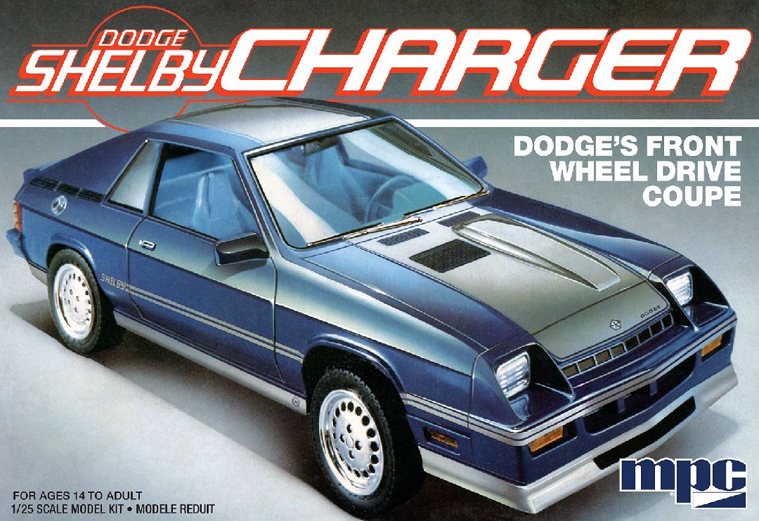MPC 1/25 1986 Dodge Shelby Charger – image 4