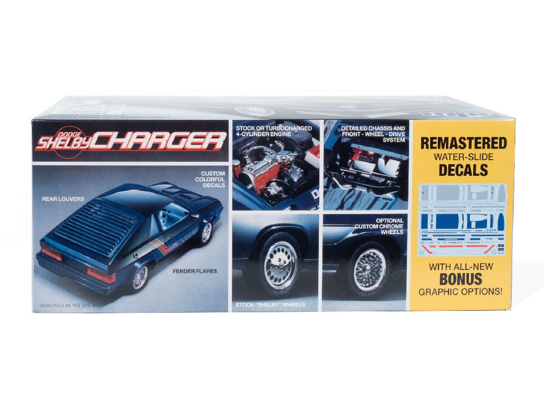 MPC 1/25 1986 Dodge Shelby Charger – image 2