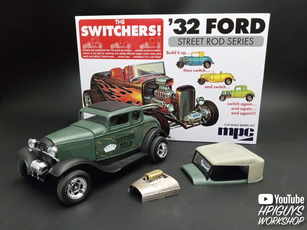 MPC 1/25 1932 Ford Switchers Roadster/Coupe – image 13