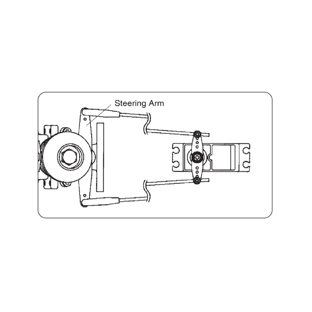 OS Engines 23874500 Steering Arm 21XM – image 2