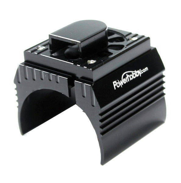 Powerhobby Aluminum Motor Cooling Fan Black FOR Traxxas E-Revo Brushed thumbnail 1
