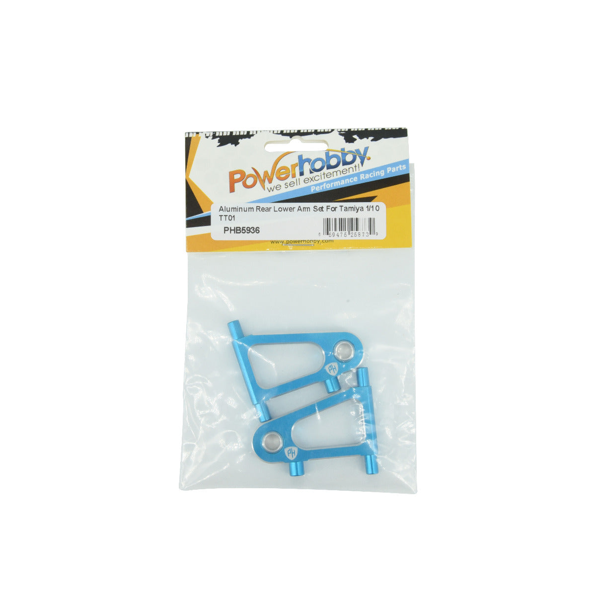 Powerhobby Aluminum Rear Lower Arms Tamiya TT-01 thumbnail 1