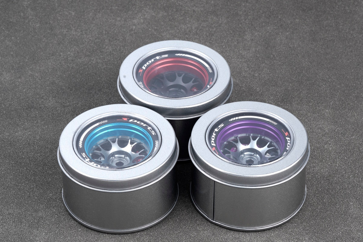 Powerhobby Aluminum Steering Wheel Red Airtronics M12 thumbnail 3